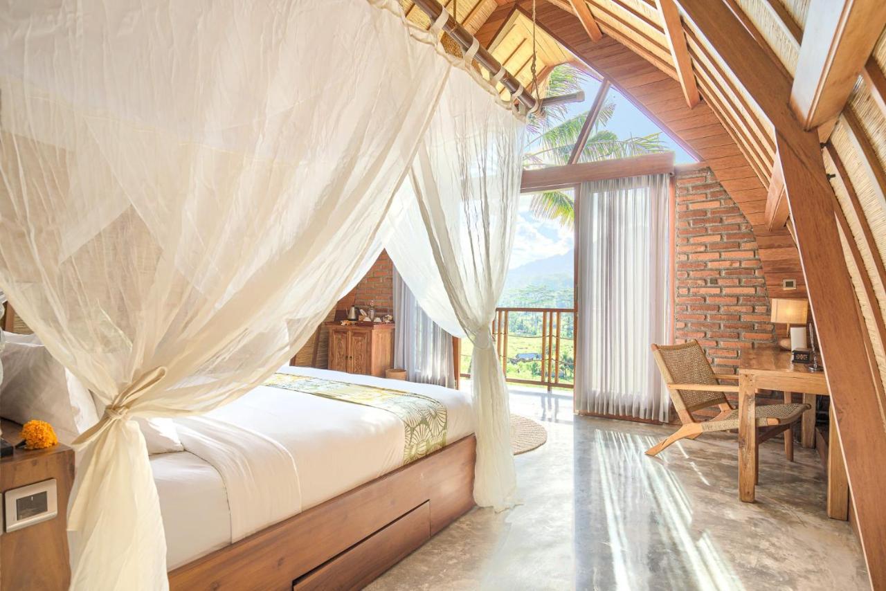 Romantic Barn With Mt. Agung Views Sidemen  Buitenkant foto