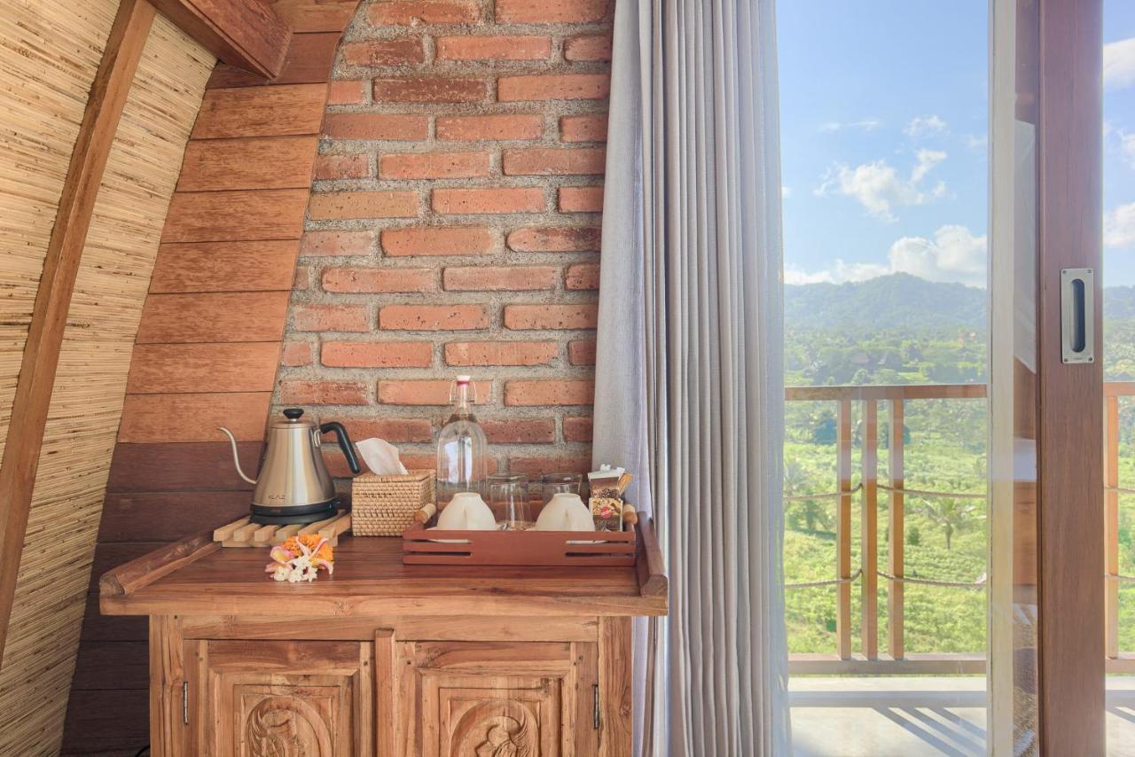 Romantic Barn With Mt. Agung Views Sidemen  Buitenkant foto
