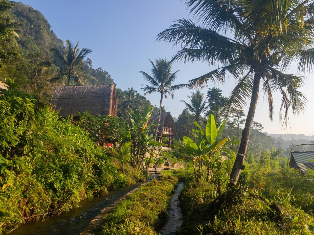 Romantic Barn With Mt. Agung Views Sidemen  Buitenkant foto