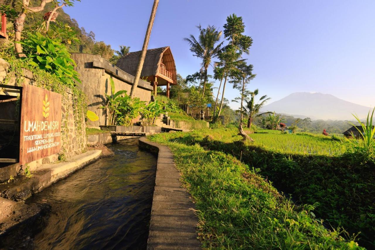 Romantic Barn With Mt. Agung Views Sidemen  Buitenkant foto